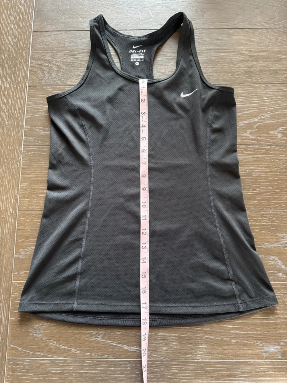 Nike Black Dri-FIT Racerback Tank Top - Picture 2 of 4